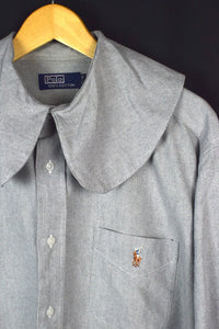 Reworked Cropped Ralph Lauren Brand Top