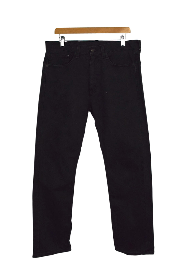 Black Levi Strauss Brand 505 Jeans