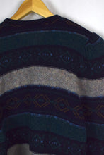 Load image into Gallery viewer, Striped Chiemsee Strict Brand Knitted Cardigan
