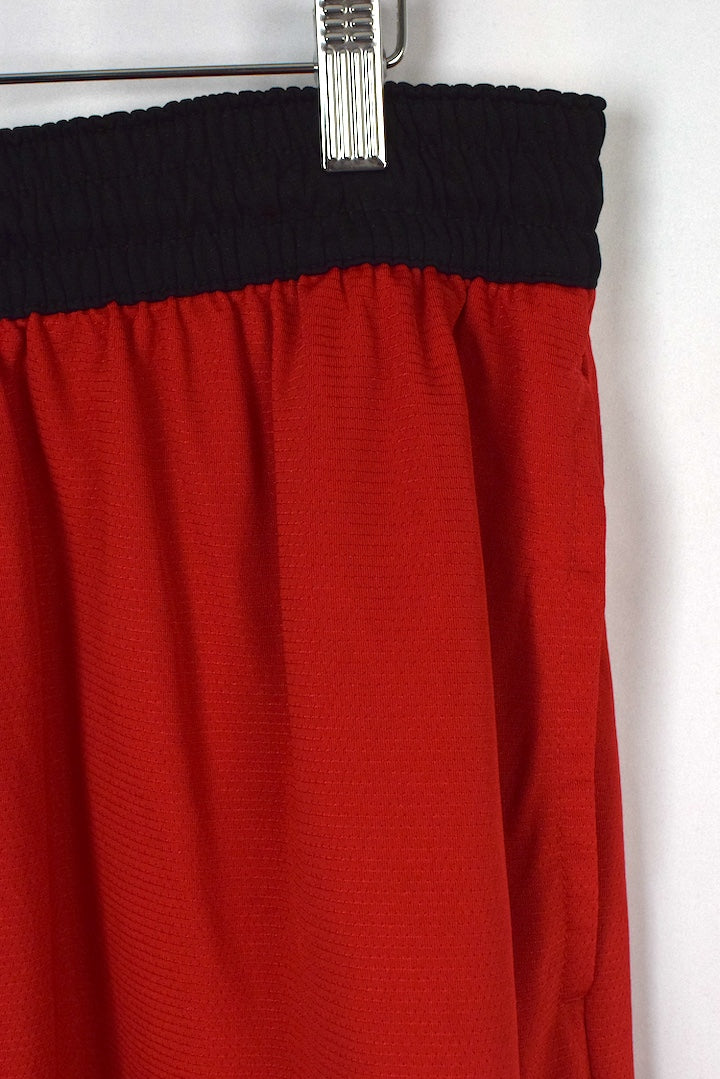 Red Nike Brand Shorts