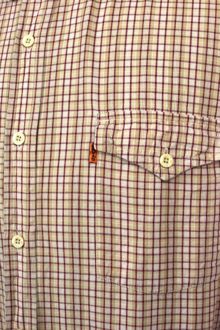 Levis Brand Checkered Shirt