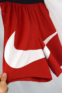 Red Nike Brand Shorts