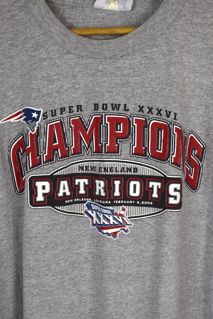 2002 New England Patriots NFL Champions T-shirt