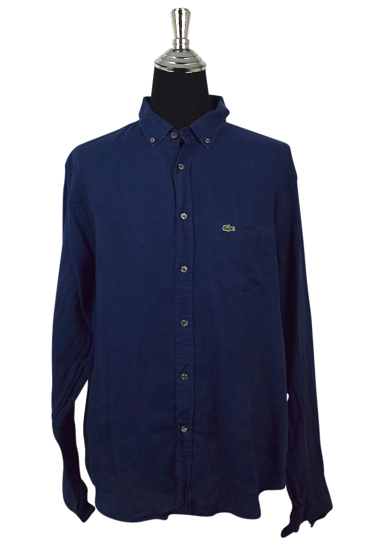 Lacoste Brand Linen Shirt
