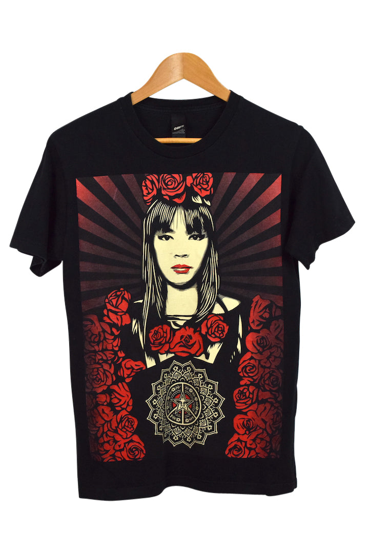 Obey Brand Rose Girl T-shirt