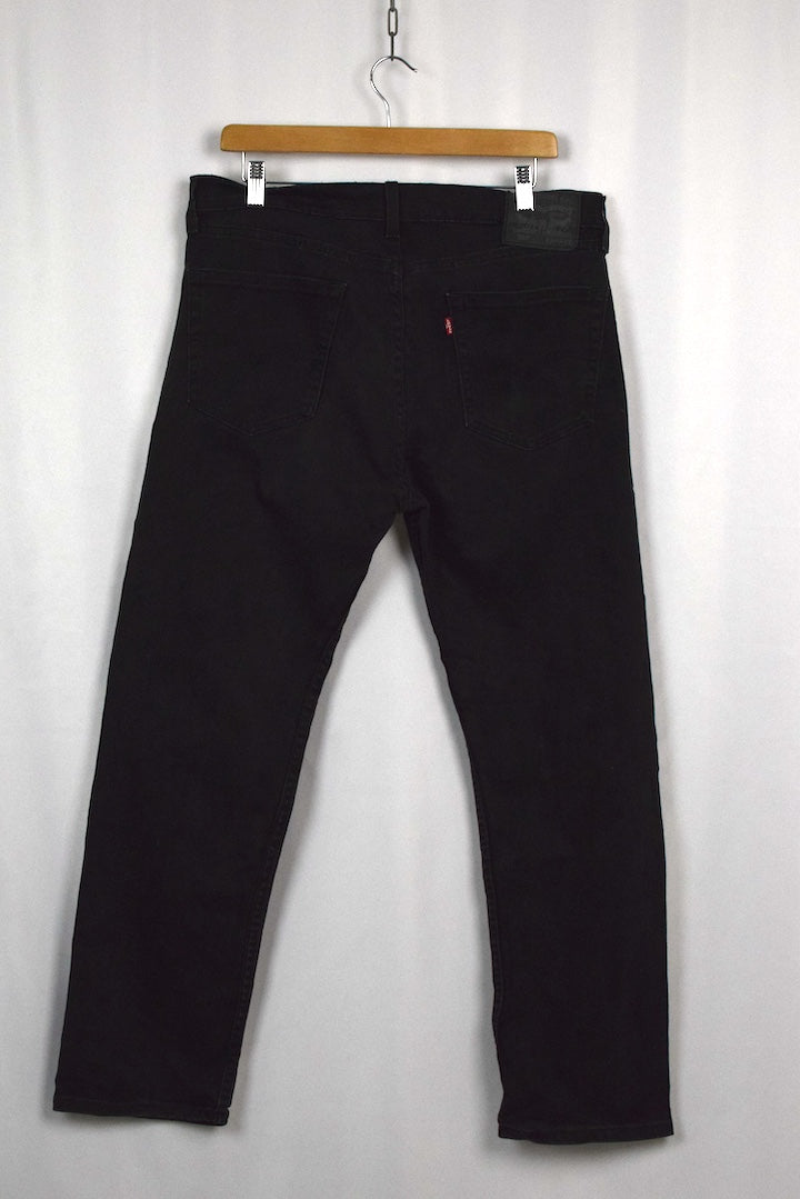 Black Levi Strauss Brand 505 Jeans