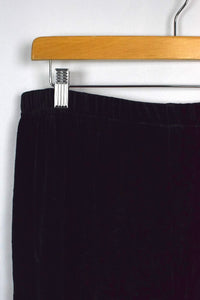 Sag Harbor Brand Velvet Skirt