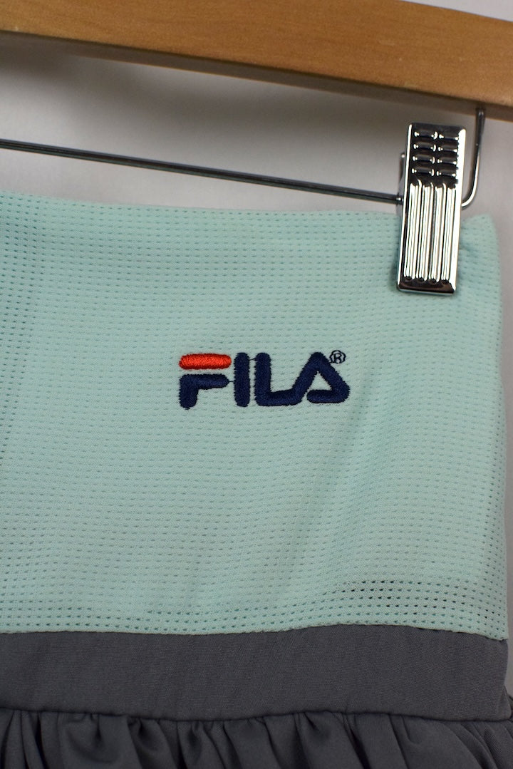 Reworked FILA Brand Skort