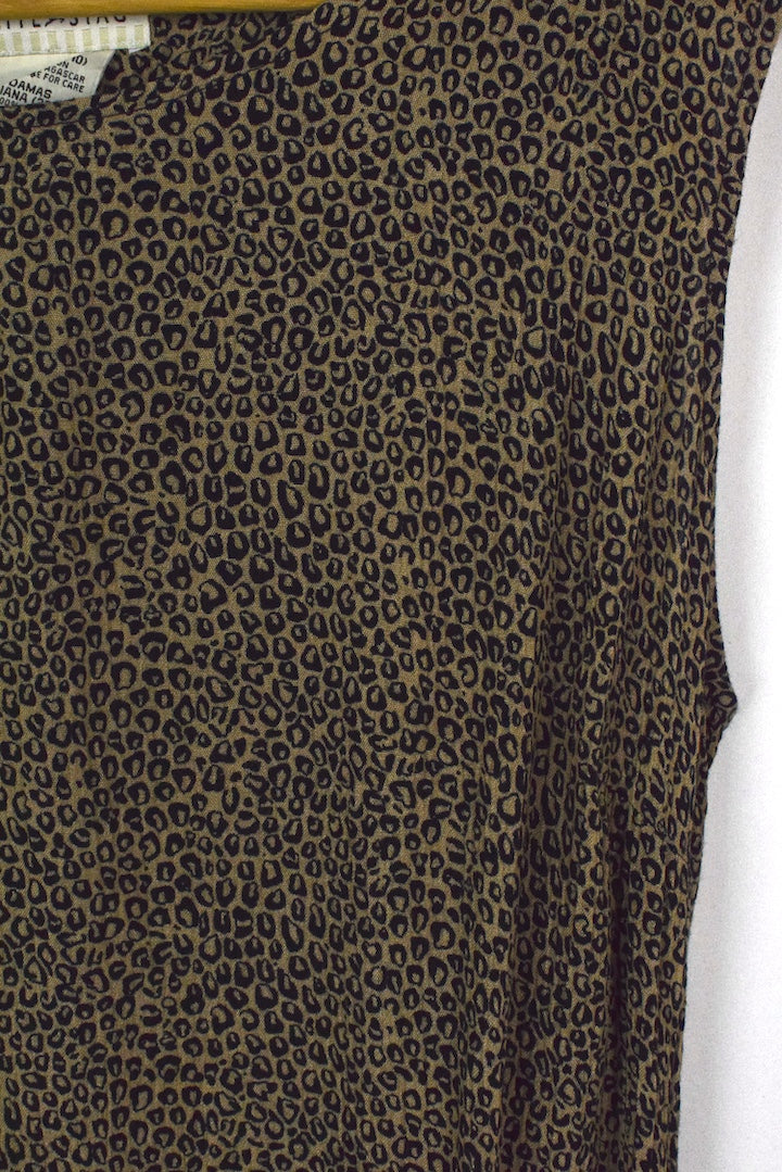 Cheetah Print Dress