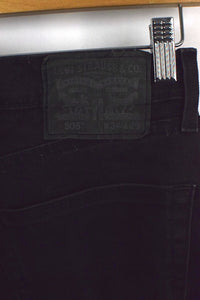 Black Levi Strauss Brand 505 Jeans
