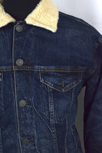 Load image into Gallery viewer, Sherpa Lined Denim Jacket
