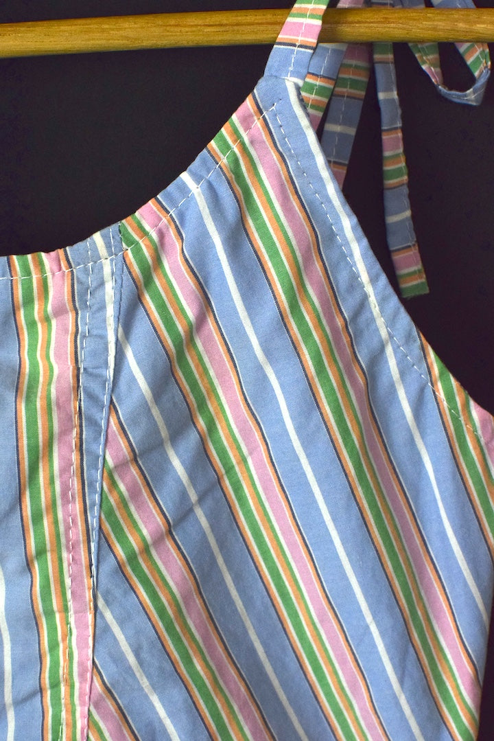 Reworked Ralph Lauren Brand Corset Style Top