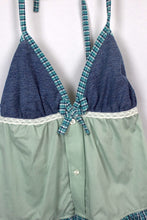Load image into Gallery viewer, Reworked Halterneck Babydoll Top
