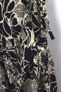 Reworked Baby Doll Tie Up Top