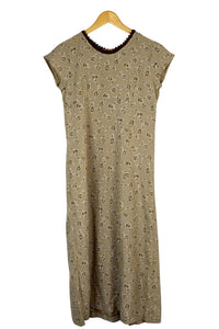 Reworked Floral Pattern Dress