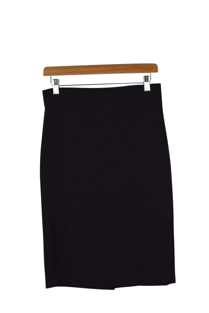 Reworked Black Pencil Skirt