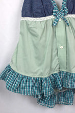 Load image into Gallery viewer, Reworked Halterneck Babydoll Top
