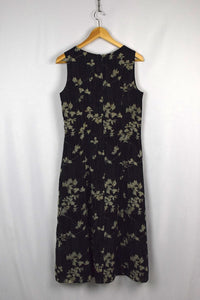 Reworked Floral Print Dress