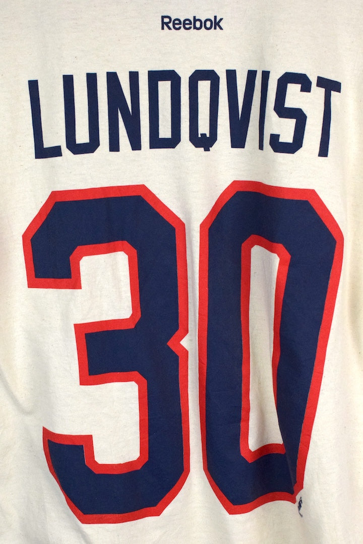 2012 Henndrik Lundqvist New York Rangers T-shirt