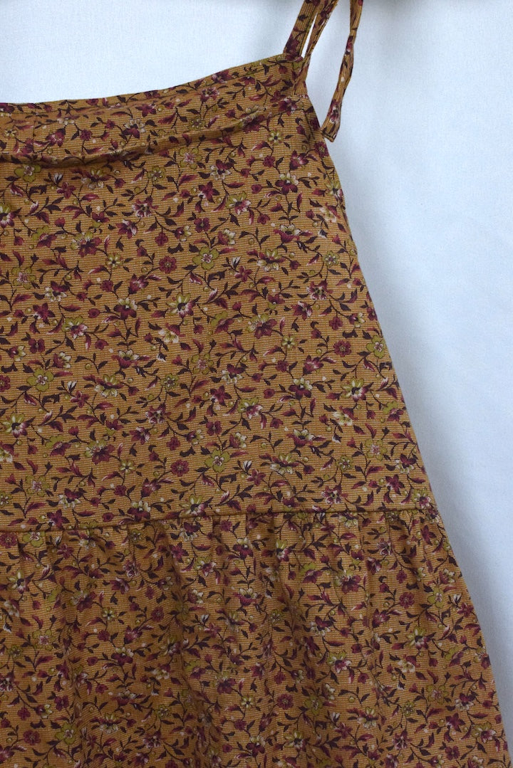 Floral Print Babydoll Top