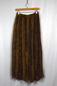 Reptile Print Skirt
