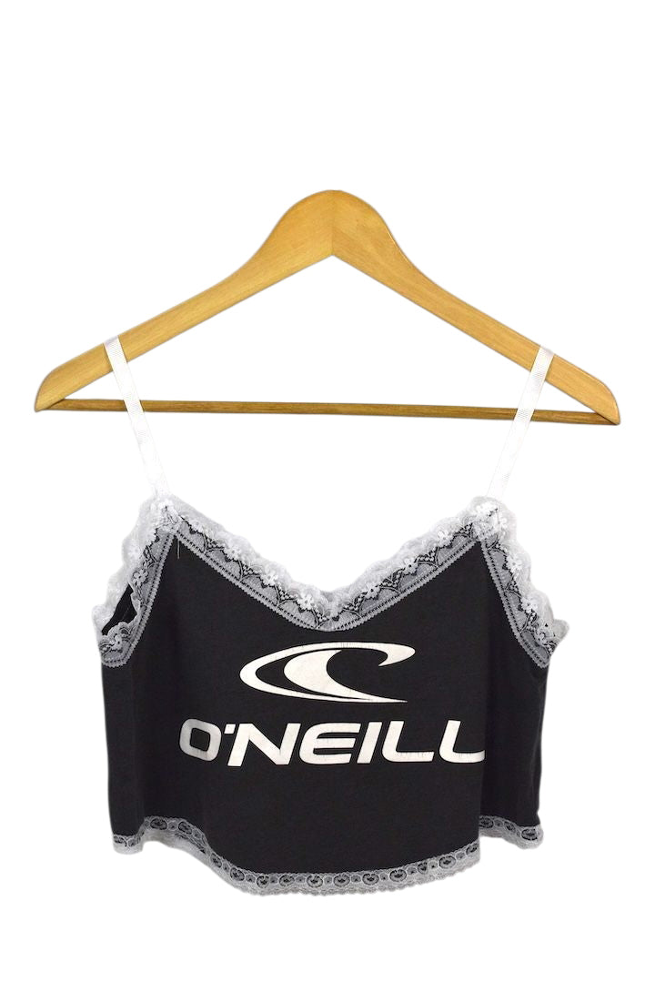 Reworked O'Neill Lace Crop Top