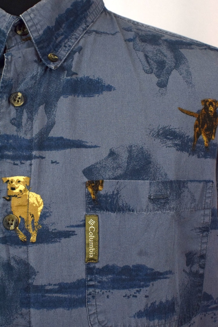 Hunting Dog Print Shirt