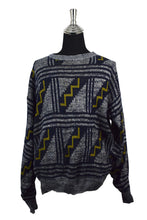 Load image into Gallery viewer, Navy Knitted Jumper
