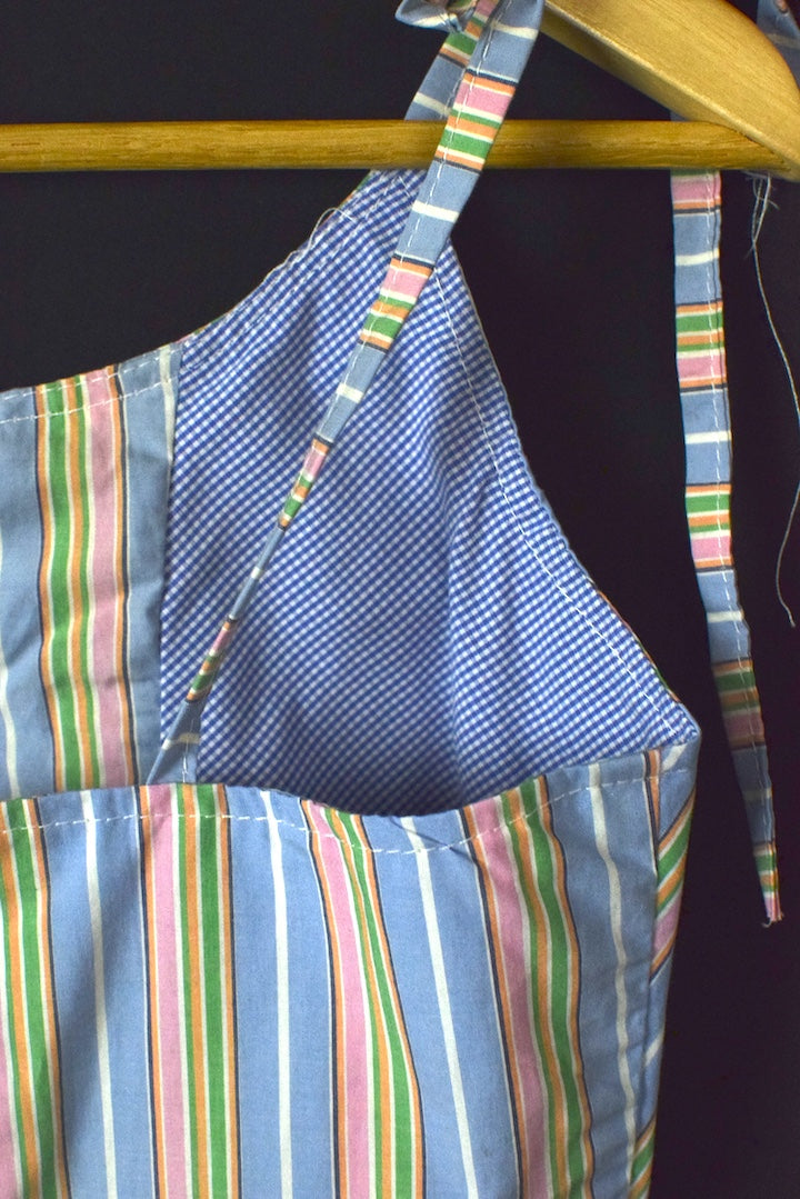 Reworked Ralph Lauren Brand Corset Style Top
