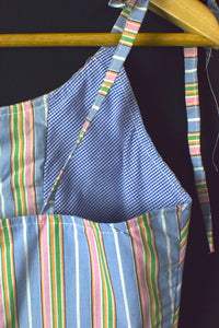 Reworked Ralph Lauren Brand Corset Style Top