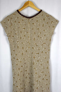 Reworked Floral Pattern Dress