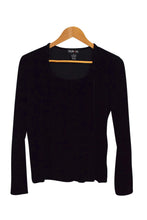Load image into Gallery viewer, Black Velvet Top
