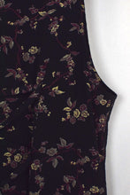 Load image into Gallery viewer, Black Floral Print Dress

