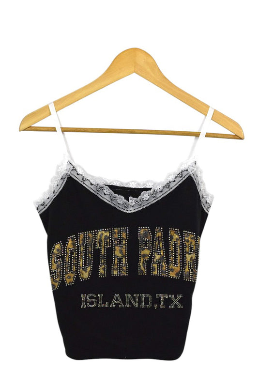 Reworked South Padre Island Crop Top