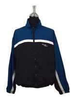 Load image into Gallery viewer, Black and Blue Spray Jacket
