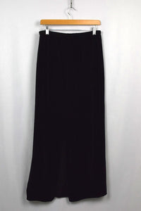 Black Velvet Skirt