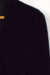 Black Velvet Top