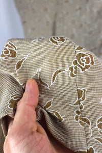 Reworked Floral Pattern Dress