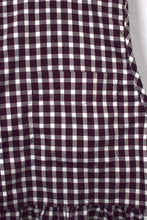 Load image into Gallery viewer, Reworked Checkered Baby Doll Top
