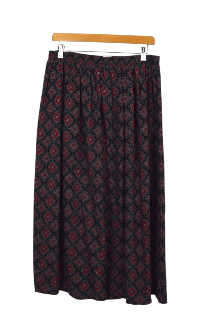 80s/90s Diamond Pattern Skirt