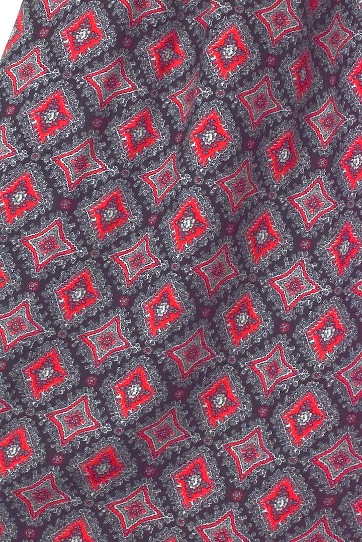 80s/90s Diamond Pattern Skirt