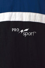 Load image into Gallery viewer, Black and Blue Spray Jacket

