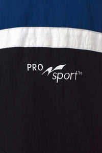 Black and Blue Spray Jacket