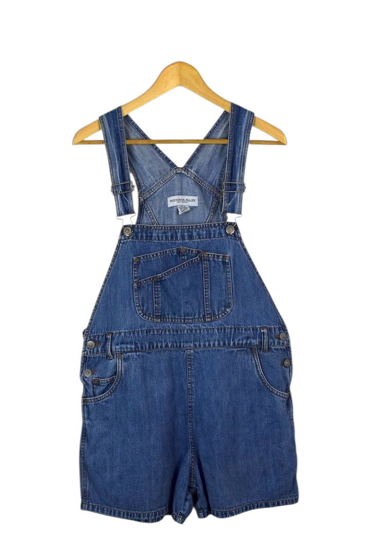 Short Denim Overalls