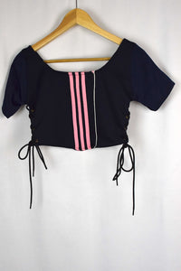 Reworked Adidas Brand Crop Top