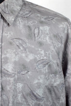 Load image into Gallery viewer, Grey Feather Print Shirt
