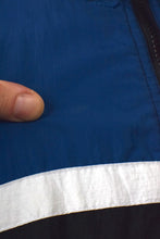Load image into Gallery viewer, Black and Blue Spray Jacket
