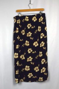 Floral Print Skirt
