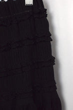 Load image into Gallery viewer, NEW Black Lace Detail Skirt

