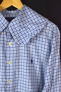 Reworked Cropped Ralph Lauren Brand Top